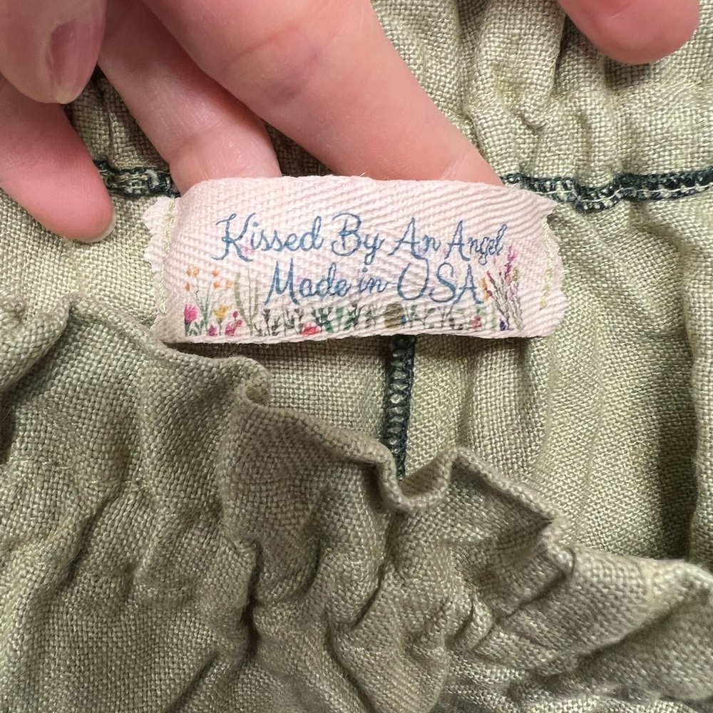Linen Bloomer Shorts - Picture 3 of 3